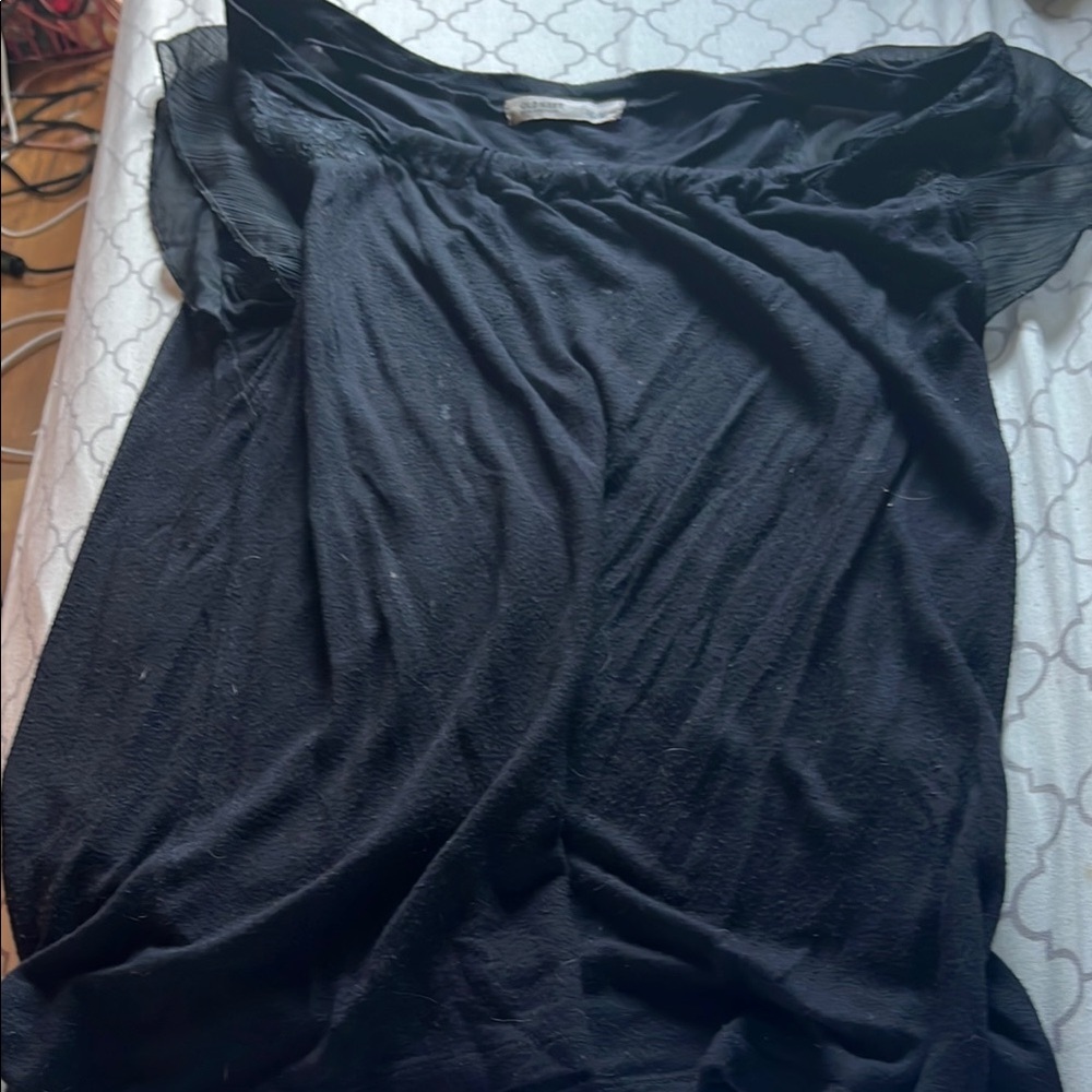 Elegant Black Women's Top